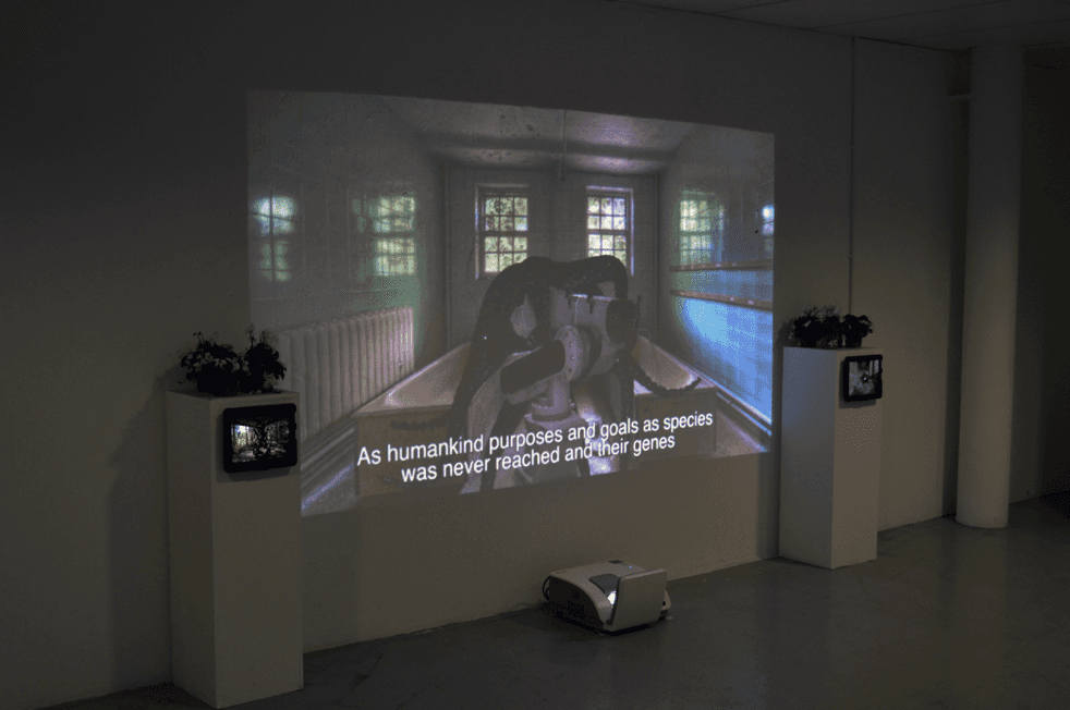 Triptych on the melancholy after the anthropocene — project view 3